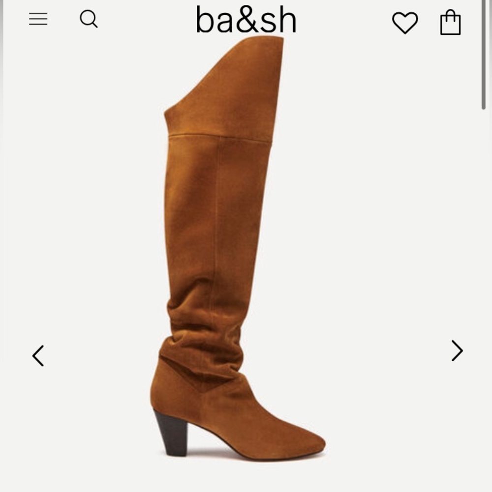 Ba&sh Cerra Thigh High Boots 37 - Picture 4 of 11